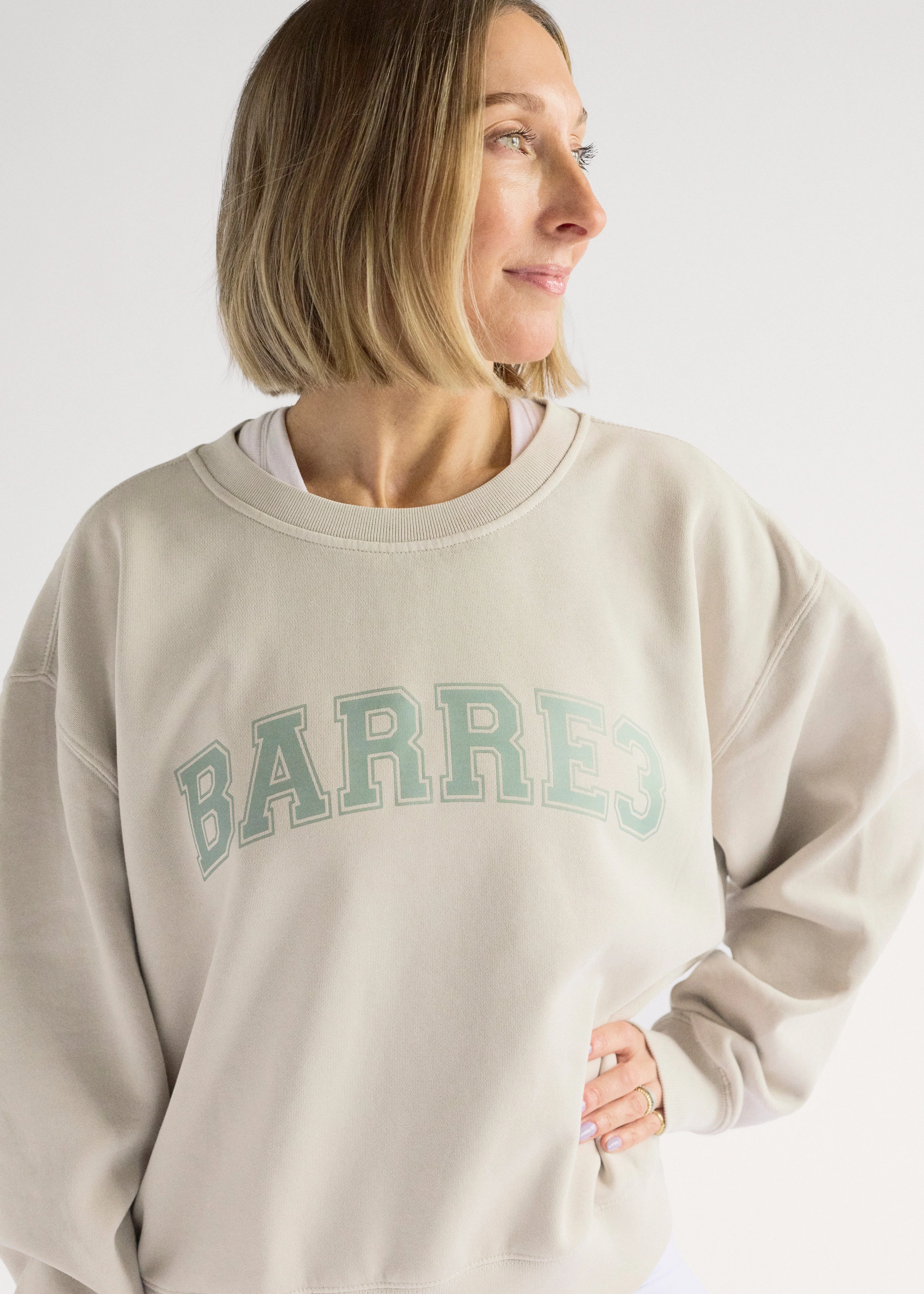 b3 Varsity Crewneck Sweatshirt - Image 7
